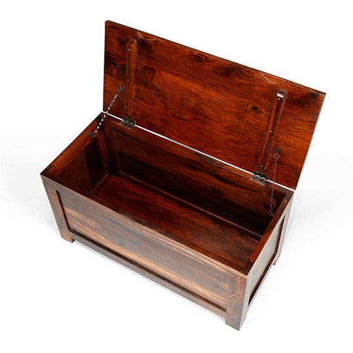 Furniture HausCuba Sheesham Wood Blanket Box - Rest Relax