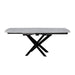 Furniture HausEnzo Ceramic Agrento Grey Dining Table Matt Finish 120cm - 180cm - Rest Relax