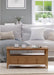 Furniture HausHalmstad Natural Oak 2 drawer Coffee Table - Rest Relax