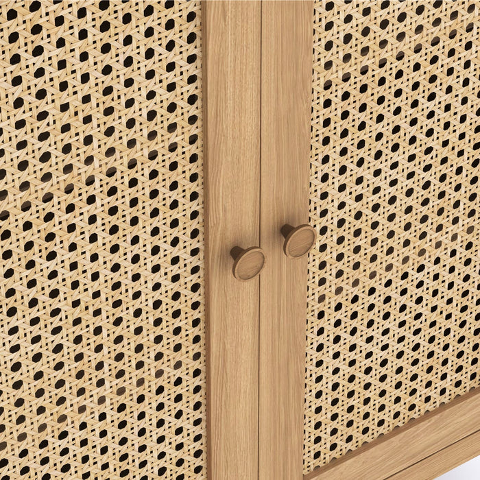 Furniture HausHalmstad Natural Oak Cabinet - Rest Relax