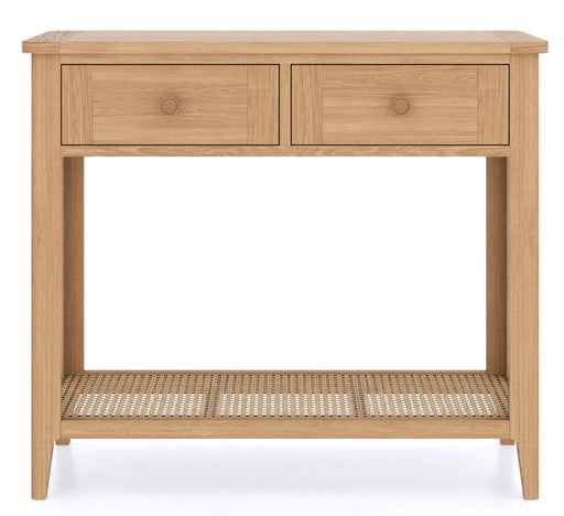 Furniture HausHalmstad Natural Oak Console Table - Rest Relax