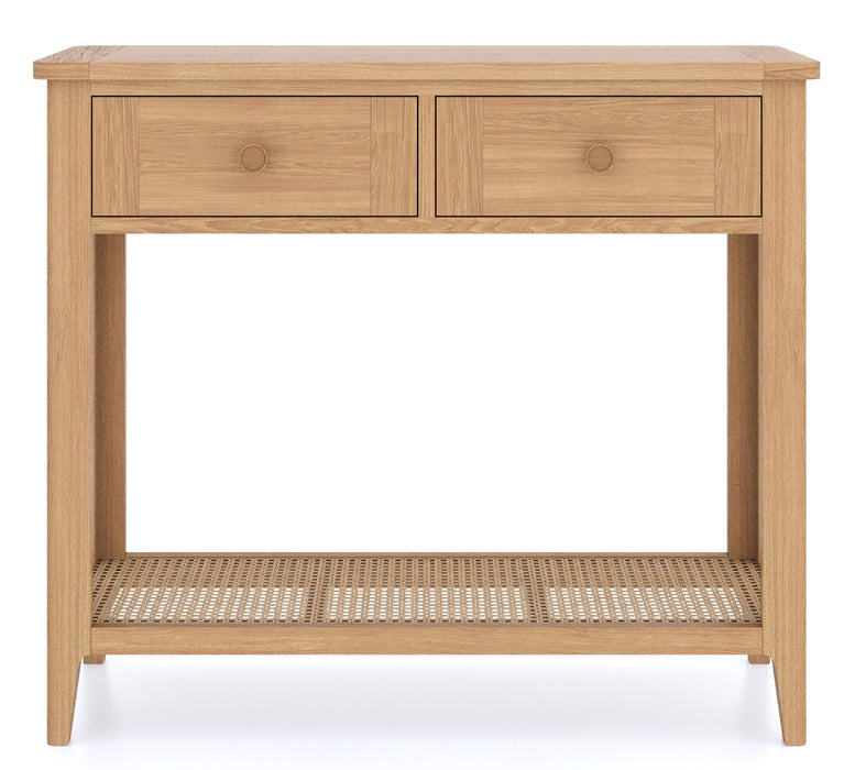 Furniture HausHalmstad Natural Oak Console Table - Rest Relax