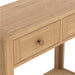 Furniture HausHalmstad Natural Oak Console Table - Rest Relax