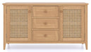 Furniture HausHalmstad Natural Oak Large Sideboard - Rest Relax