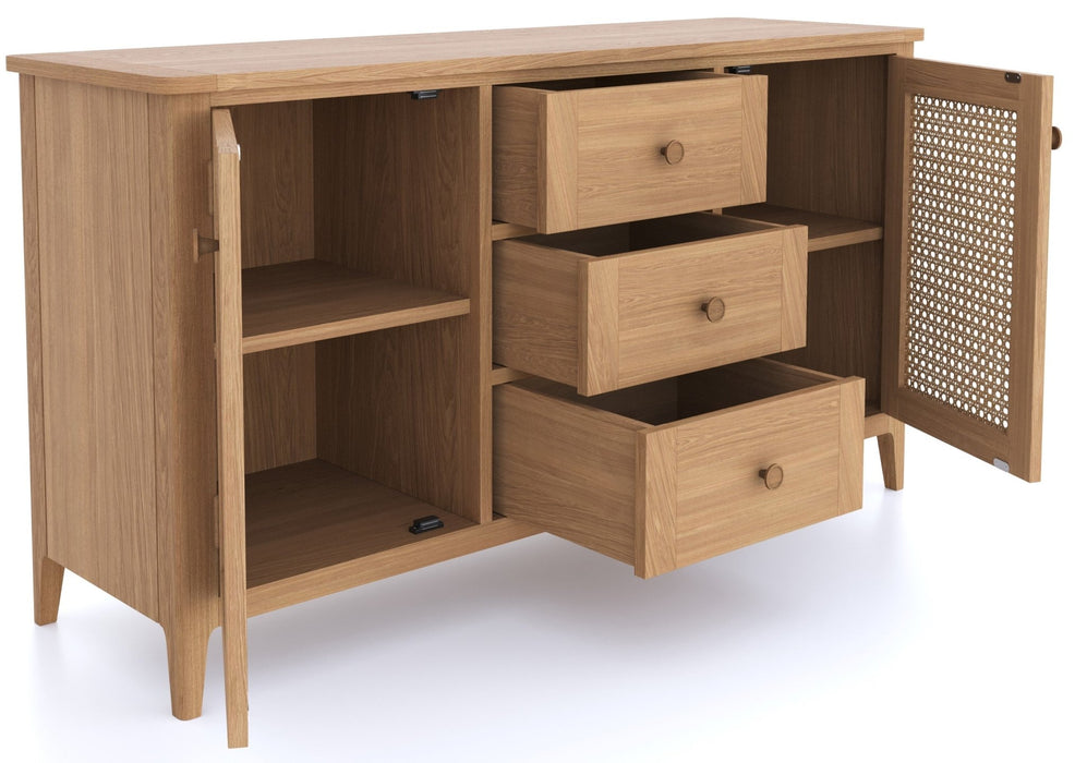 Furniture HausHalmstad Natural Oak Large Sideboard - Rest Relax