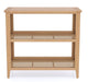 Furniture HausHalmstad Natural Oak Open Bookcase - Rest Relax