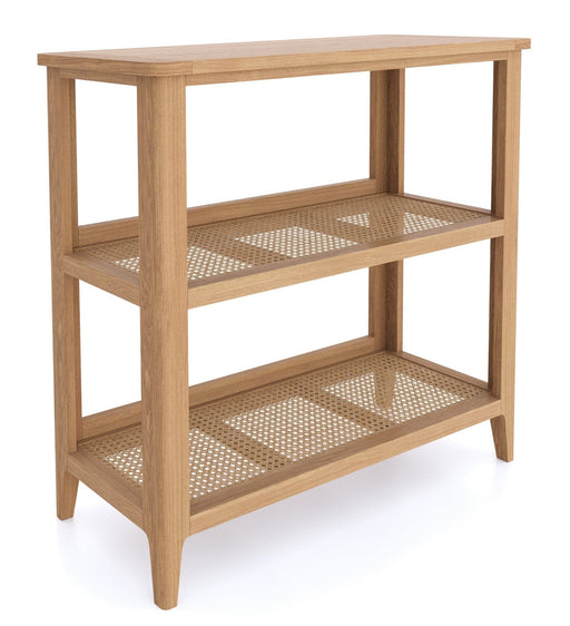 Furniture HausHalmstad Natural Oak Open Bookcase - Rest Relax