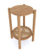 Furniture HausHalmstad Natural Oak Round Side Table - Rest Relax