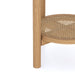 Furniture HausHalmstad Natural Oak Round Side Table - Rest Relax