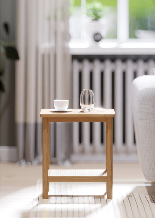 Furniture HausHalmstad Natural Oak Side Table - Rest Relax