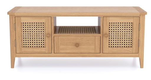 Furniture HausHalmstad Natural Oak Wide TV Unit - Rest Relax