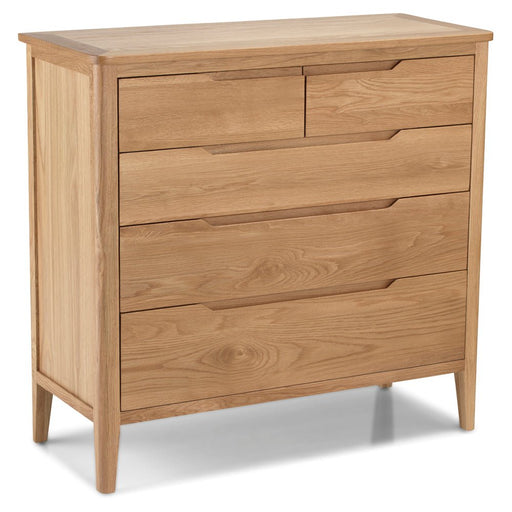 Furniture HausHarkuta Oak 2 Over 3 Chest - Rest Relax