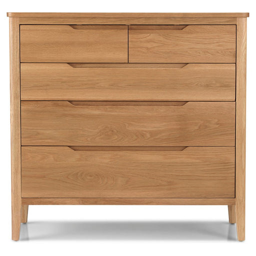 Furniture HausHarkuta Oak 2 Over 3 Chest - Rest Relax