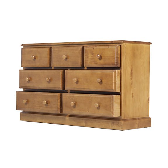 Furniture HausHendon Pine 3 Over 4 Chest - Rest Relax