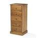 Furniture HausHendon Pine 5 Drawer Tall Chest - Rest Relax