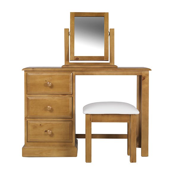 Furniture HausHendon Pine Dressing Table Full Set - Rest Relax