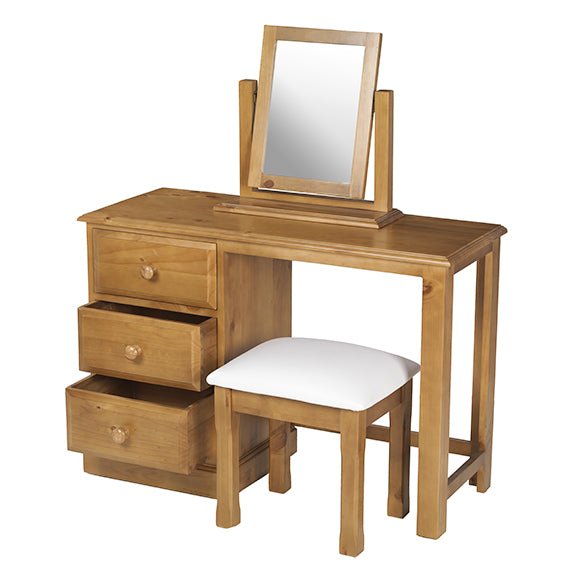 Furniture HausHendon Pine Dressing Table Full Set - Rest Relax