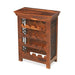 Furniture HausJali Indian Rosewood Bottle Wine Rack - Rest Relax