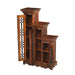 Furniture HausJali Indian Rosewood CD Step Jali Left - Rest Relax