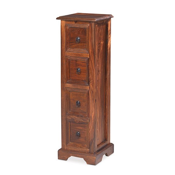 Furniture HausJali Indian Rosewood Chunky CD Unit - Rest Relax