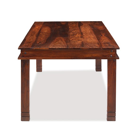 Furniture HausJali Indian Rosewood Chunky Dining Table 180cm Wide - Rest Relax