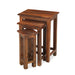 Furniture HausJali Indian Rosewood Chunky Nest Of 3 Tables - Rest Relax