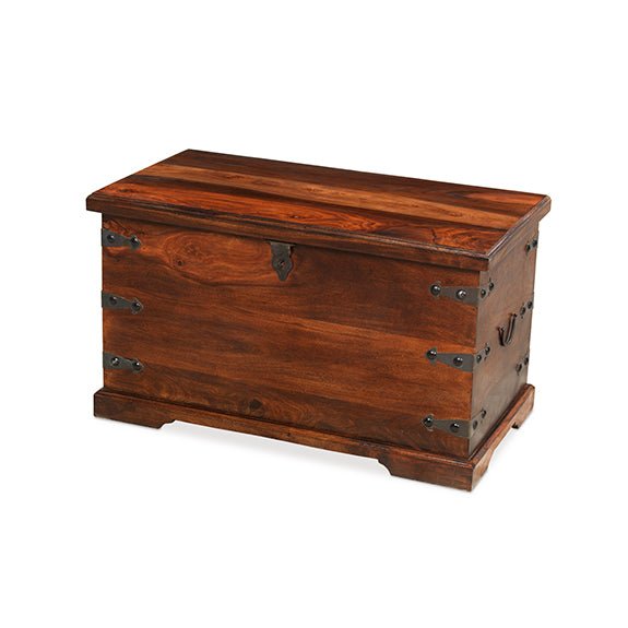 Furniture HausJali Indian Rosewood Coffee Trunk box - Rest Relax