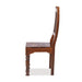 Furniture HausJali Indian Rosewood Low Back Jali Chair - Rest Relax