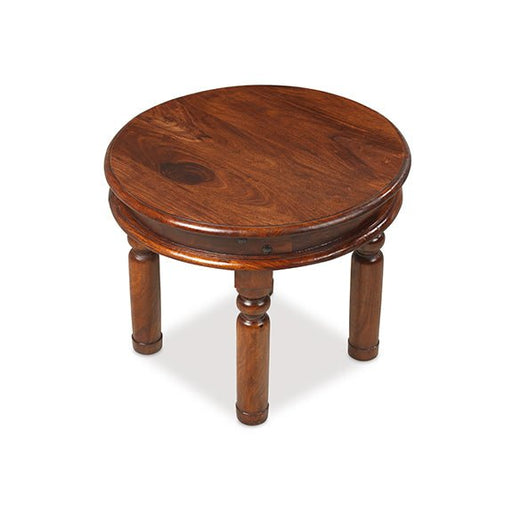 Furniture HausJali Indian Rosewood Round Coffee Table 55cm - Rest Relax