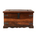 Furniture HausJali Indian Rosewood Square Coffee Trunk - Rest Relax