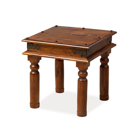 Furniture HausJali Indian Rosewood Thakat Coffee Table 45cm Wide - Rest Relax