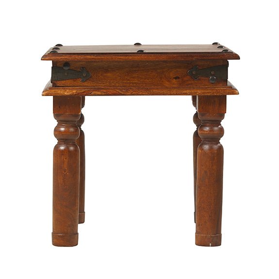 Furniture HausJali Indian Rosewood Thakat Coffee Table 45cm Wide - Rest Relax