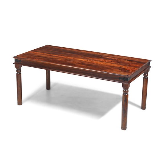 Furniture HausJali Indian Rosewood Thakat Dining Table 180cm Wide - Rest Relax