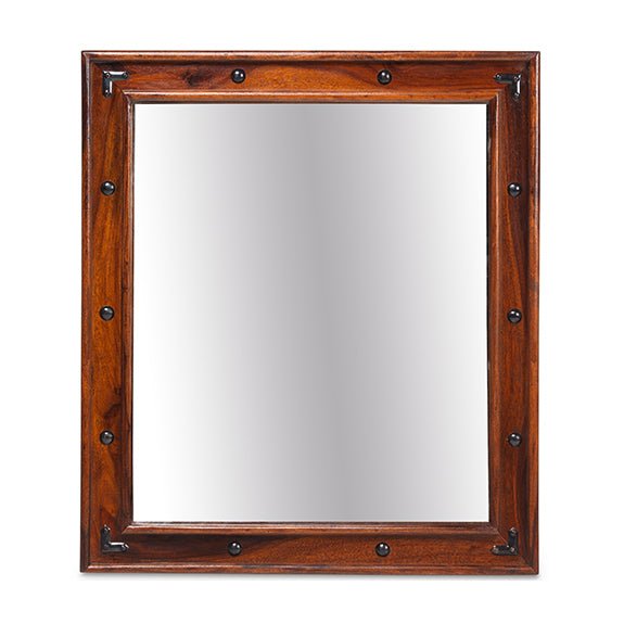 Furniture HausJali Indian Rosewood Thakat Mirror - Rest Relax