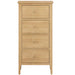 Furniture HausLangford Oak 4 Drawer Tall Chest - Swann Sleep Ltd T/A Rest Relax