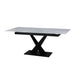 Furniture HausRenato Ceramic Argento Grey Dining Table Matt Finish 140cm - 180cm - Rest Relax