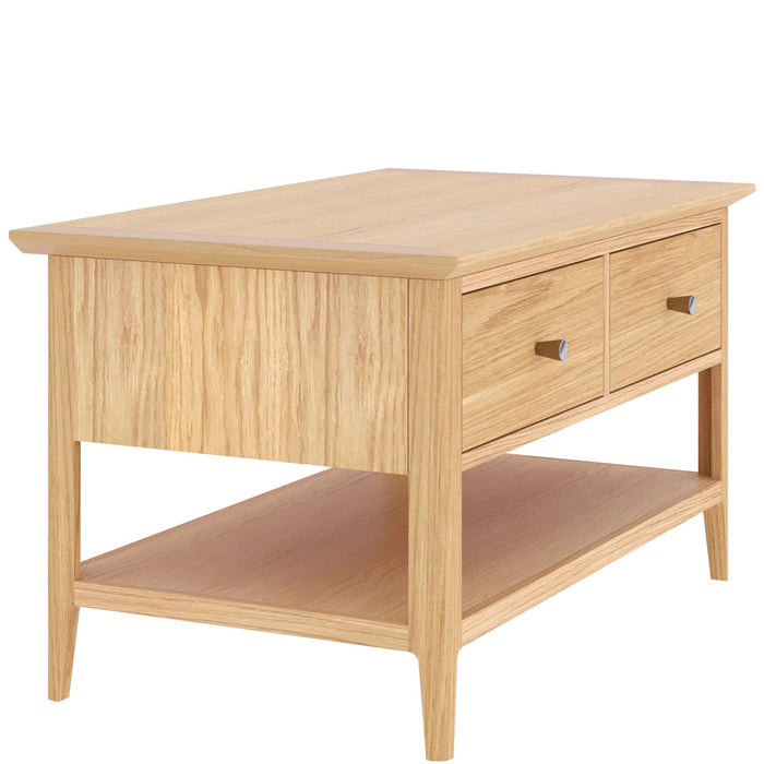 Furniture HausSaxby Oak 2 DRAWER COFFEE TABLE - Rest Relax