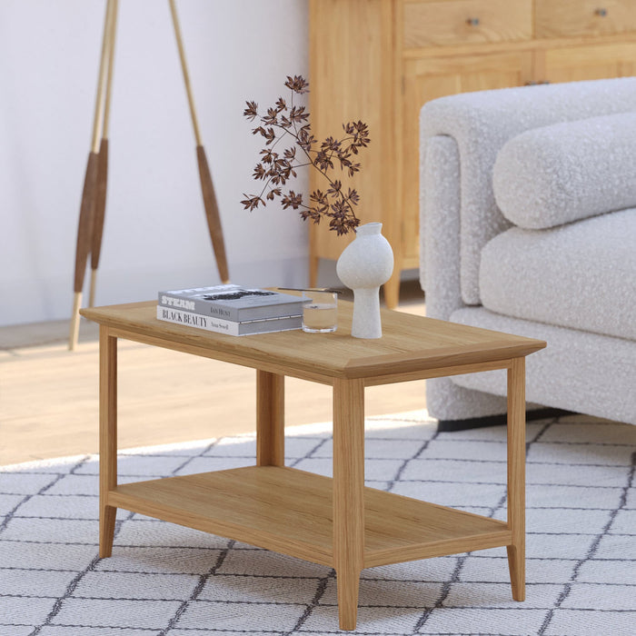 Furniture HausSaxby Oak COFFEE TABLE WITH SHELVE - Rest Relax