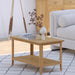 Furniture HausSaxby Oak COFFEE TABLE WITH SHELVE - Rest Relax