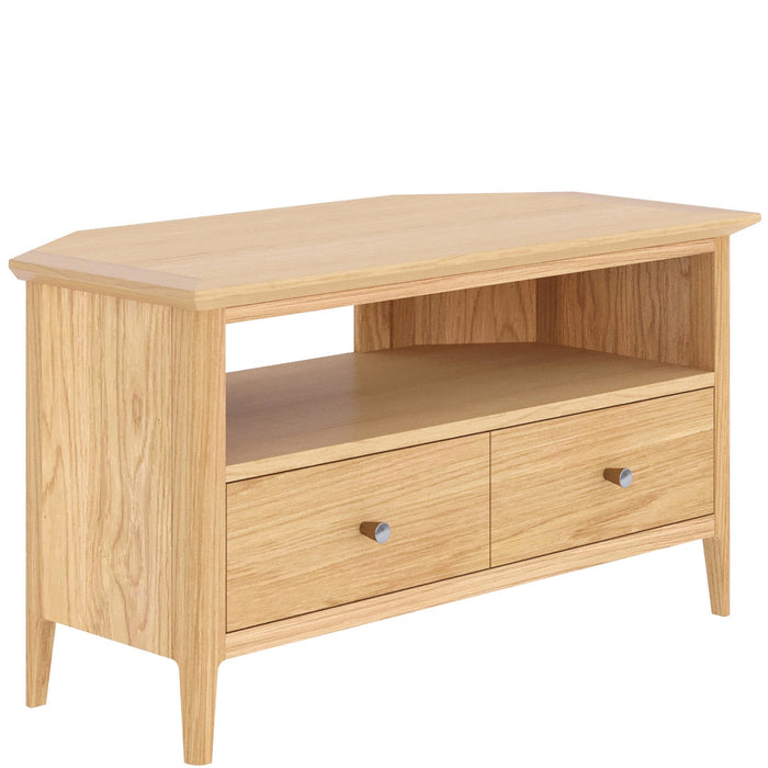 Furniture HausSaxby Oak CORNER TV UNIT - Rest Relax