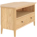 Furniture HausSaxby Oak CORNER TV UNIT - Rest Relax