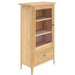 Furniture HausSaxby Oak GLAZED BOOKCASE - Rest Relax