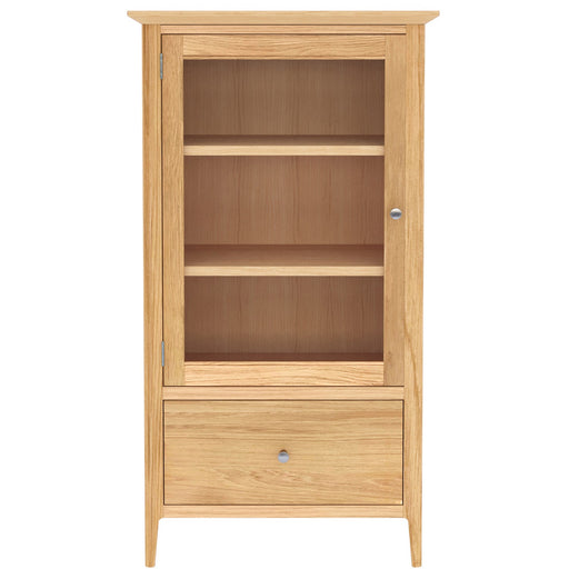 Furniture HausSaxby Oak GLAZED BOOKCASE - Rest Relax