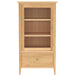 Furniture HausSaxby Oak GLAZED BOOKCASE - Rest Relax