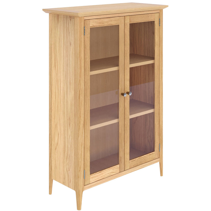 Furniture HausSaxby Oak GLAZED CABINET - Rest Relax