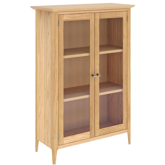 Furniture HausSaxby Oak GLAZED CABINET - Rest Relax