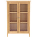 Furniture HausSaxby Oak GLAZED CABINET - Rest Relax