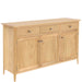 Furniture HausSaxby Oak LARGE 3 DRAWER 3 DOOR SIDEBOARD - Rest Relax