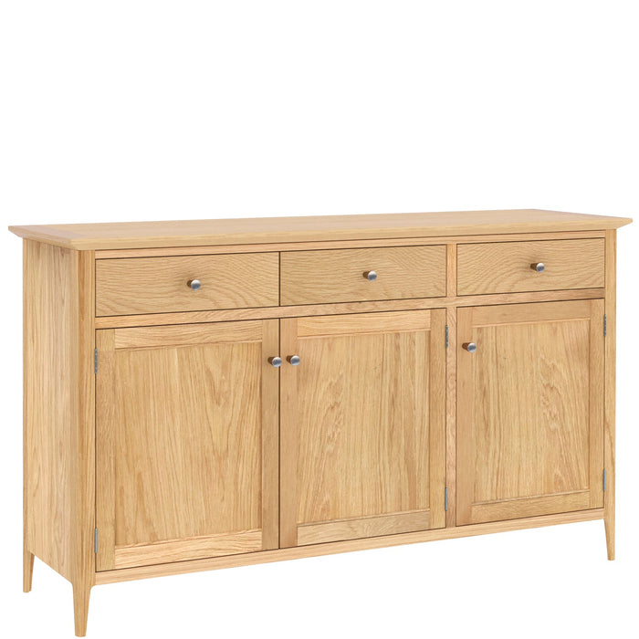 Furniture HausSaxby Oak LARGE 3 DRAWER 3 DOOR SIDEBOARD - Rest Relax