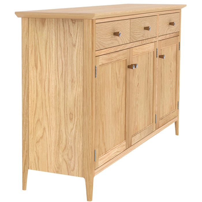 Furniture HausSaxby Oak LARGE 3 DRAWER 3 DOOR SIDEBOARD - Rest Relax